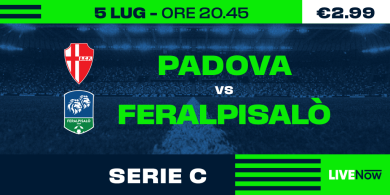 Guarda in diretta Padova – Feralpisalò