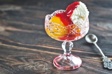 Cuciniamo insieme: Pesca melba (a modo nostro)