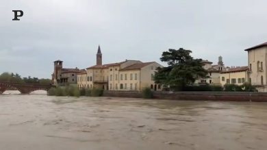 Maltempo, esondano Adige e Isarco