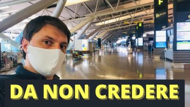 Osaka: l’aeroporto è completamente deserto