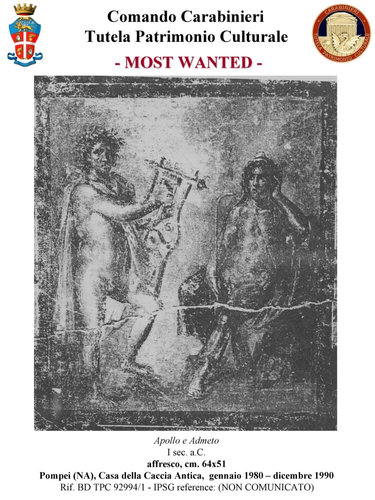 Galleria foto 'Furti, ritrovamenti, dispute: le peripezie dell’arte italiana' - foto 11