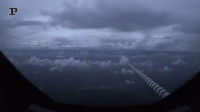 Dentro l’uragano Laura: il video dell’aereo