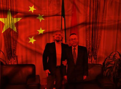 Beppe Grillo, l’amico di Pechino