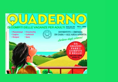 Il boom dell’estate: il quaderno di compiti delle vacanze per adulti