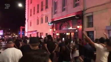 Sconfitta PSG, a Marsiglia si festeggia senza distanziamento