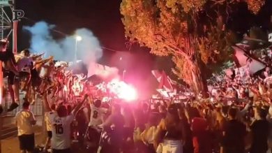 La festa per lo Spezia in Serie A senza mascherine e distanziamento
