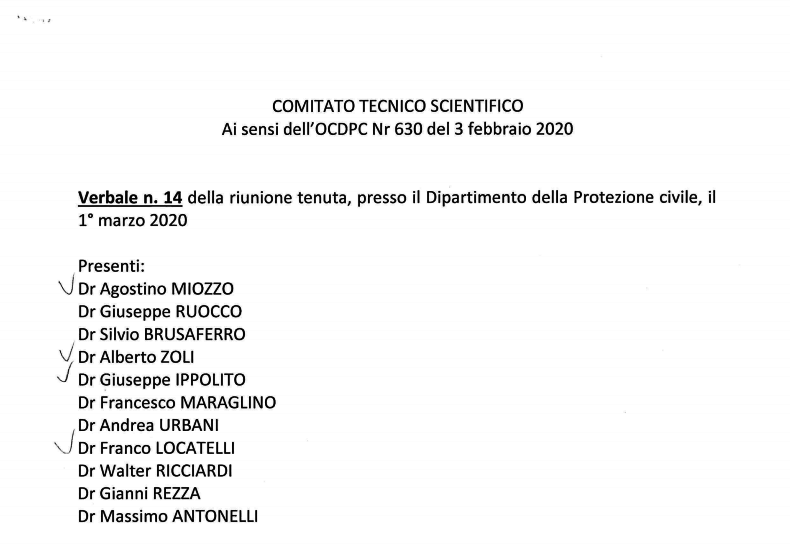 Sul lockdown il governo scelse la linea dura, non quella dei tecnici. Senza dircelo Sul lockdown il governo scelse la linea dura, non quella dei tecnici. Senza dircelo