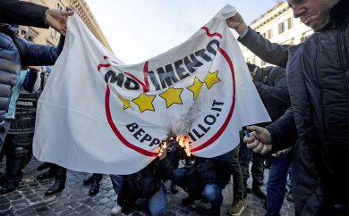 La mappa della scomparsa del Movimento 5 Stelle