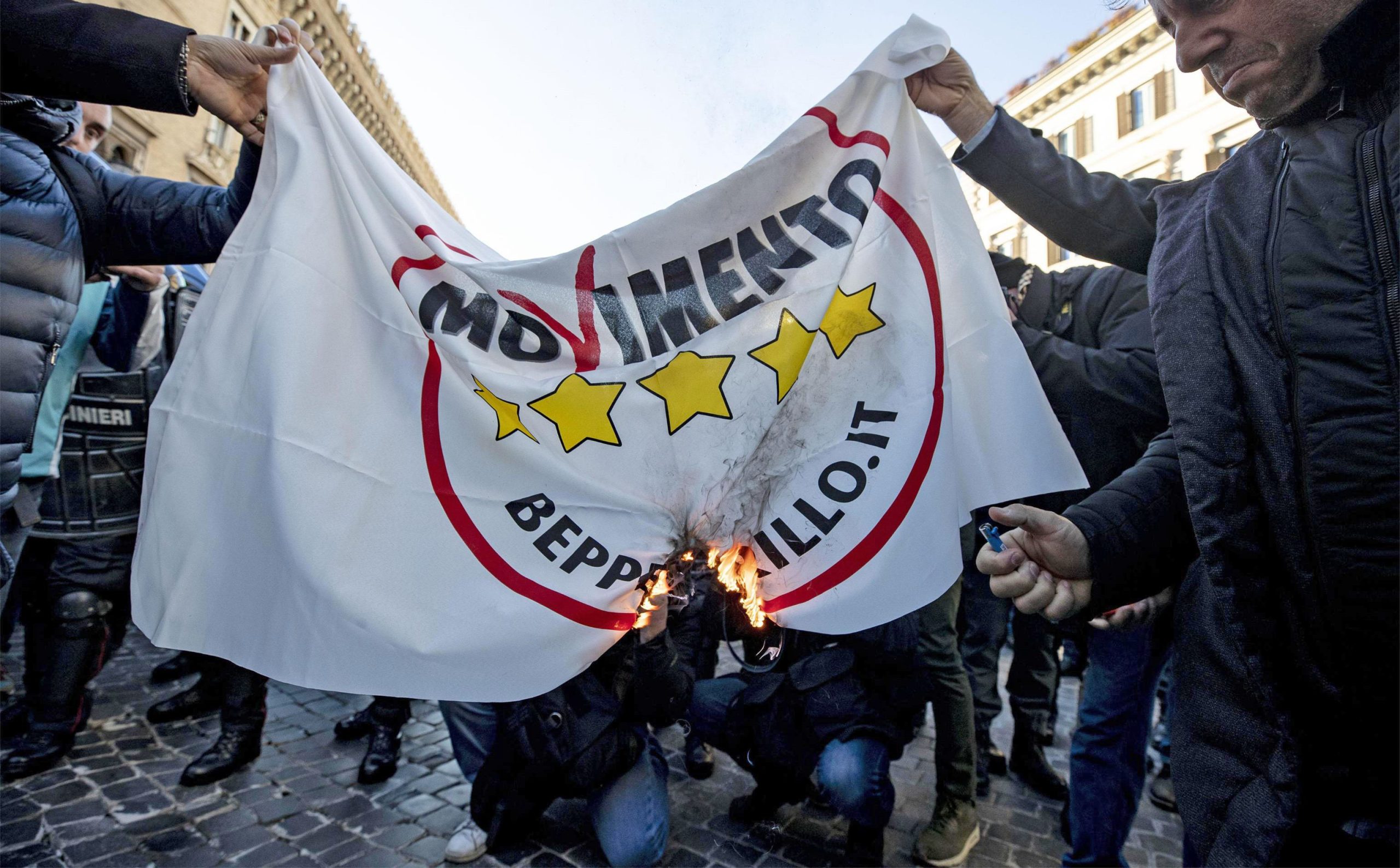 La mappa della scomparsa del Movimento 5 Stelle La mappa della scomparsa del Movimento 5 Stelle