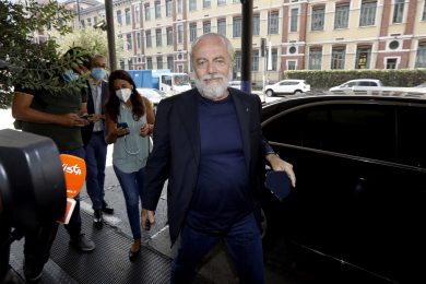 De Laurentiis positivo, il Coronavirus spaventa la Serie A