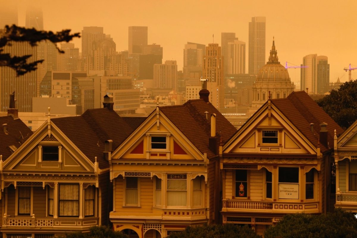 Galleria foto 'San Francisco, il cielo si tinge di arancione – Foto' - foto 8