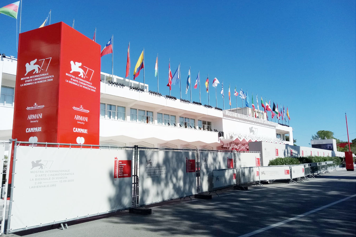 La Mostra del cinema di Venezia si pone a modello di sicurezza da Covid La Mostra del cinema di Venezia si pone a modello di sicurezza da Covid