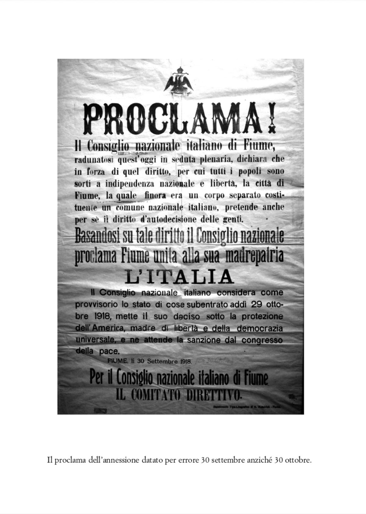 Galleria foto 'Fiume: un secolo fa la Carta del Carnaro' - foto 3