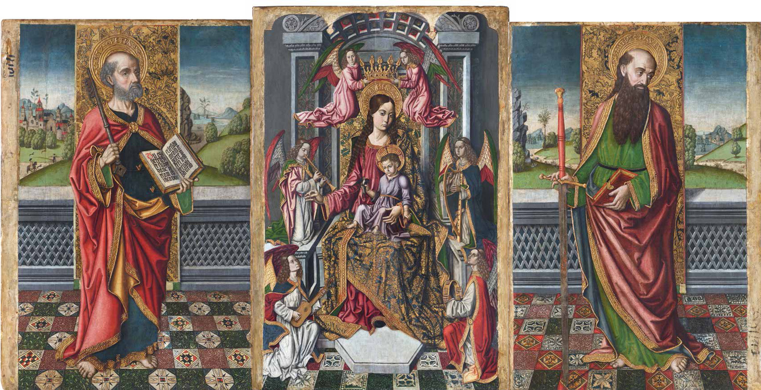Il restauro del retablo di Tuili ne ha recuperato la brillantezza dei toni