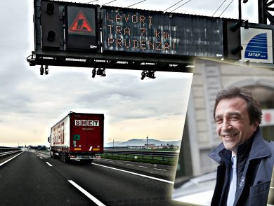 Sorpasso in autostrada