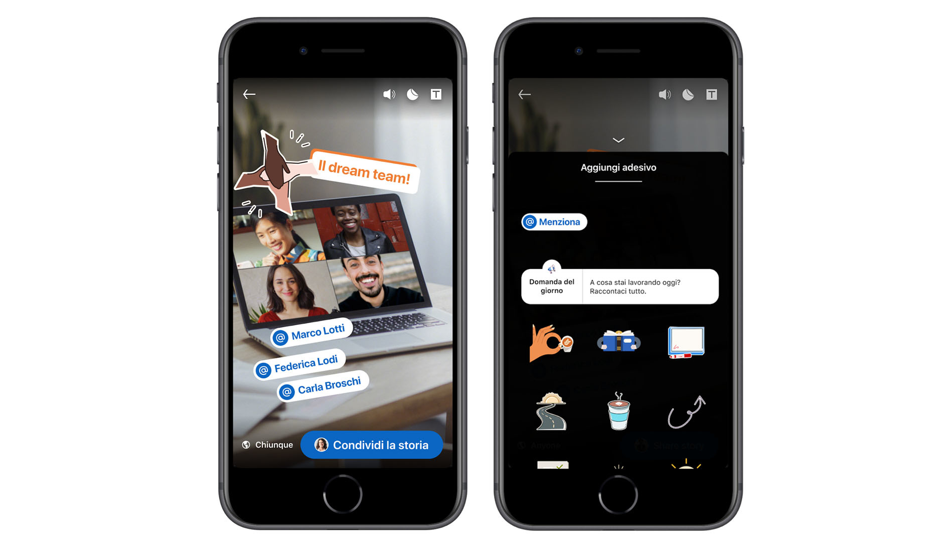 Le Storie arrivano anche su Linkedin Le Storie arrivano anche su Linkedin