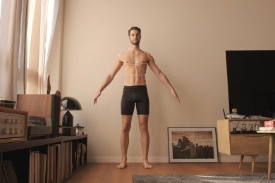 C’è un sarto nello smartphone. Le misure le prende con due foto