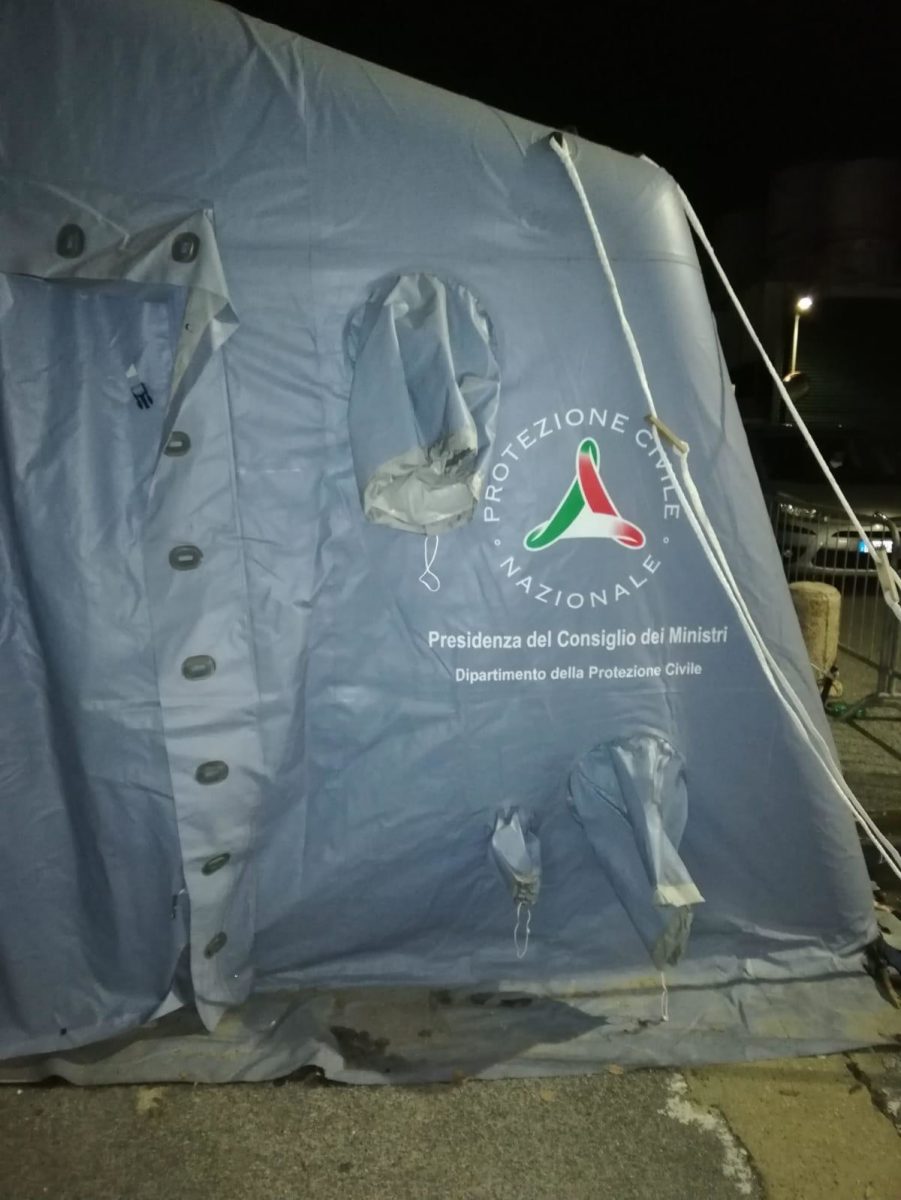 Ospedale Gemelli di Roma, il degrado nella zona Covid-19 | video