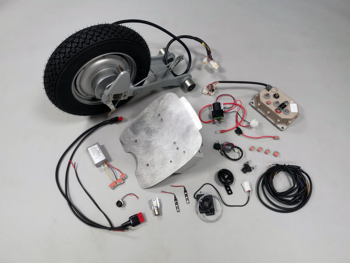 Galleria foto 'Come trasformare Vespa e Lambretta in elettrico' - foto 2