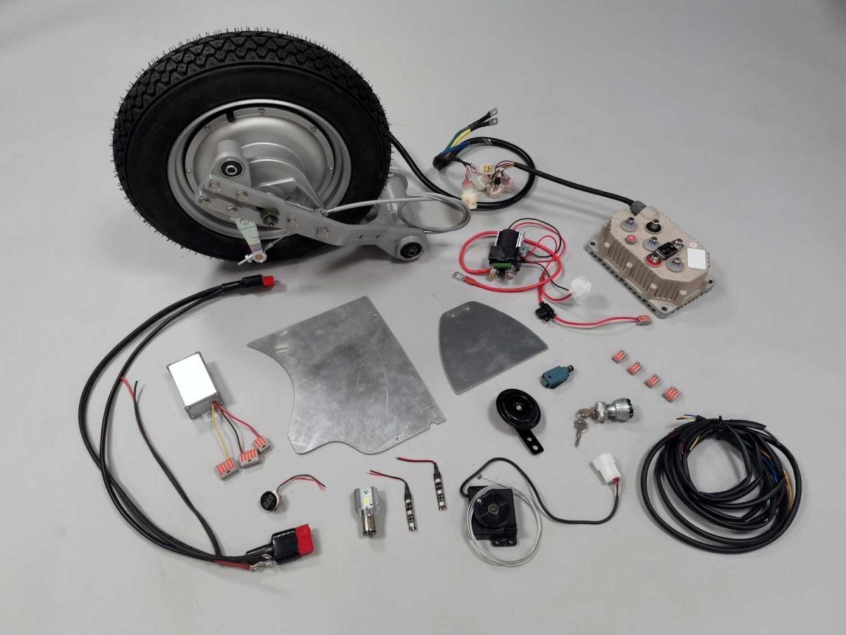 Galleria foto 'Come trasformare Vespa e Lambretta in elettrico' - foto 4