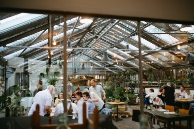 Metti una «serra» a cena