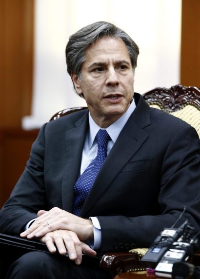 Antony Blinken, il nuovo Segretario di Stato Usa, favorevole alle maniere forti