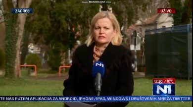 Terremoto a Zagabria, la scossa di grado 6.4 in diretta tv