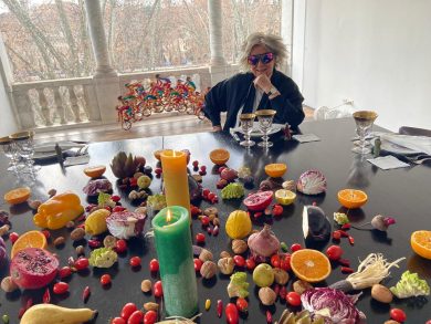 La tavola di Capodanno secondo Alda Fendi