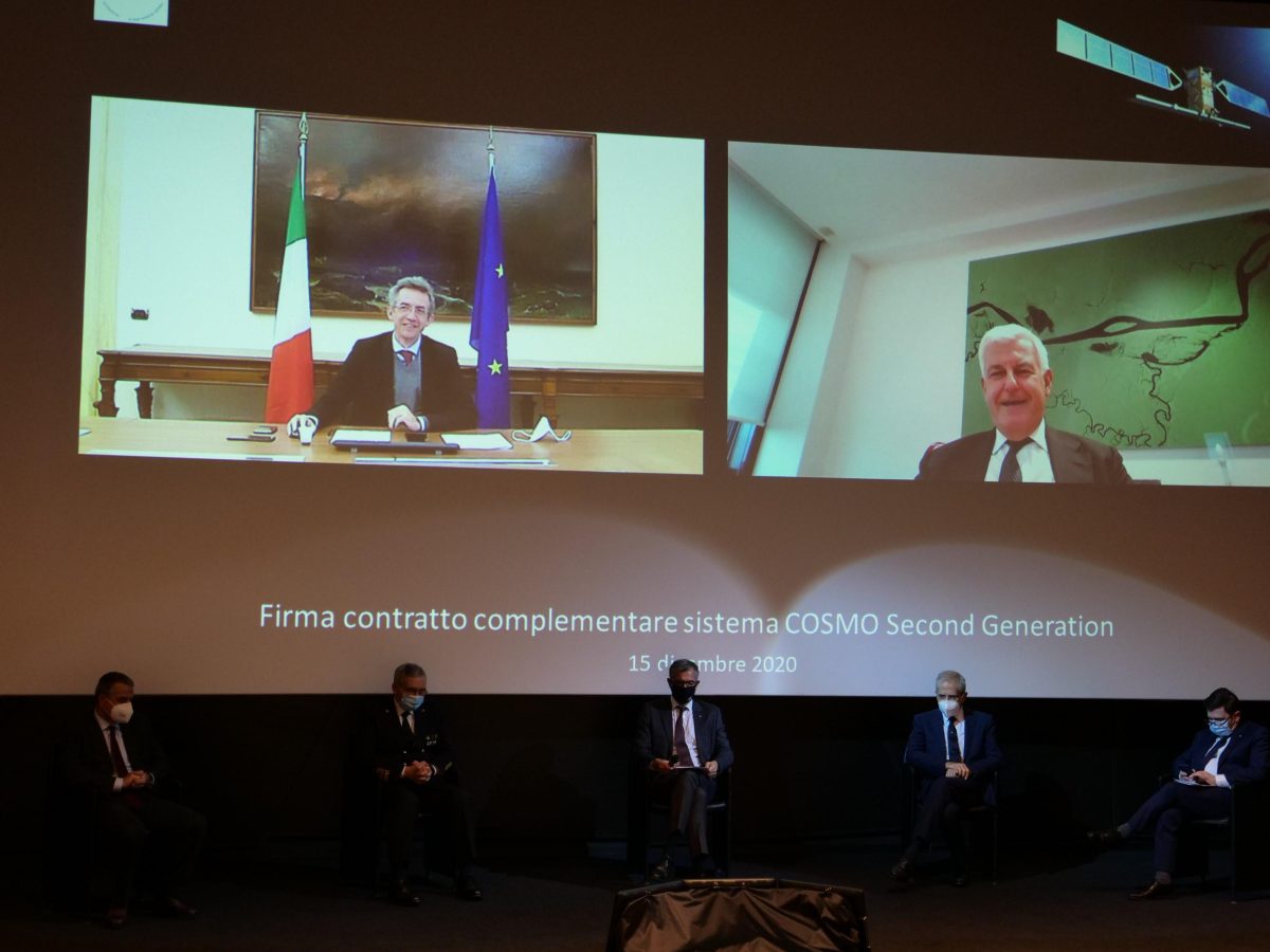 Galleria foto 'Asi e Leonardo, via al raddoppio delle sentinelle spaziali Cosmo-Skymed II' - foto 2