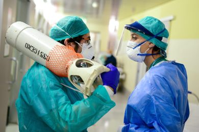 «Per il Covid aumentata la richiesta di ossigeno del 40%»