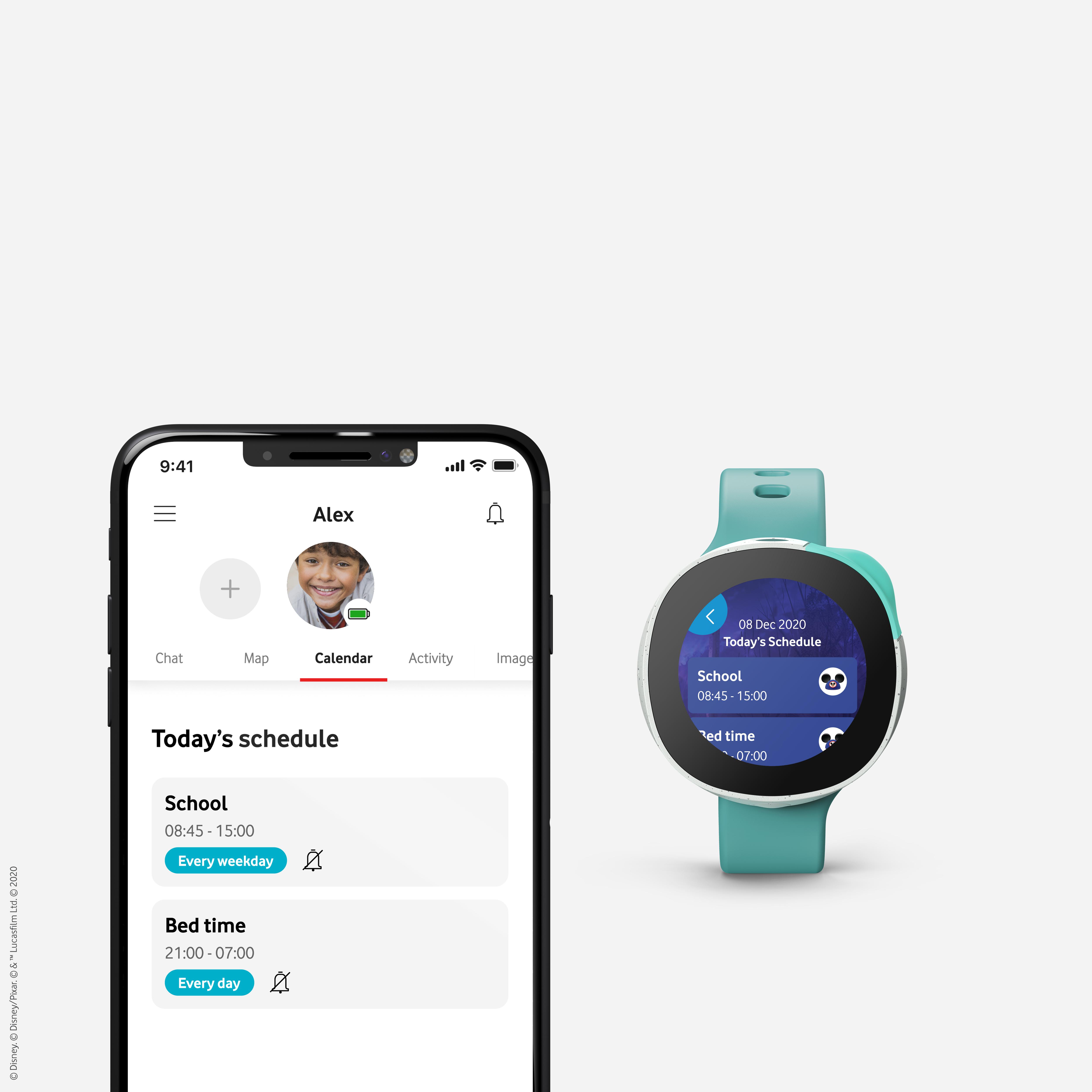 Ecco Neo, il primo smartwatch per bambini firmato Vodafone e Disney