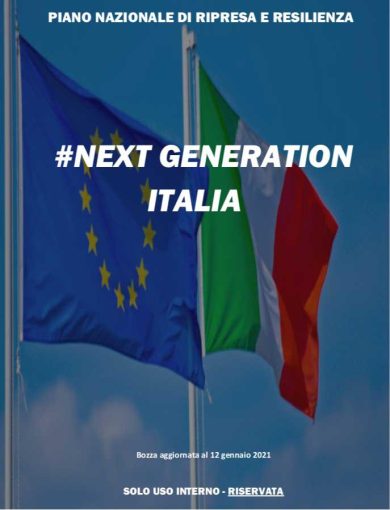 Recovery Fund, il documento approvato dal Consiglio dei Ministri