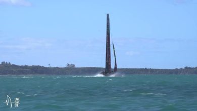 America’s Cup: Emirates Team New Zealand si cappotta nelle acque di Auckland | video