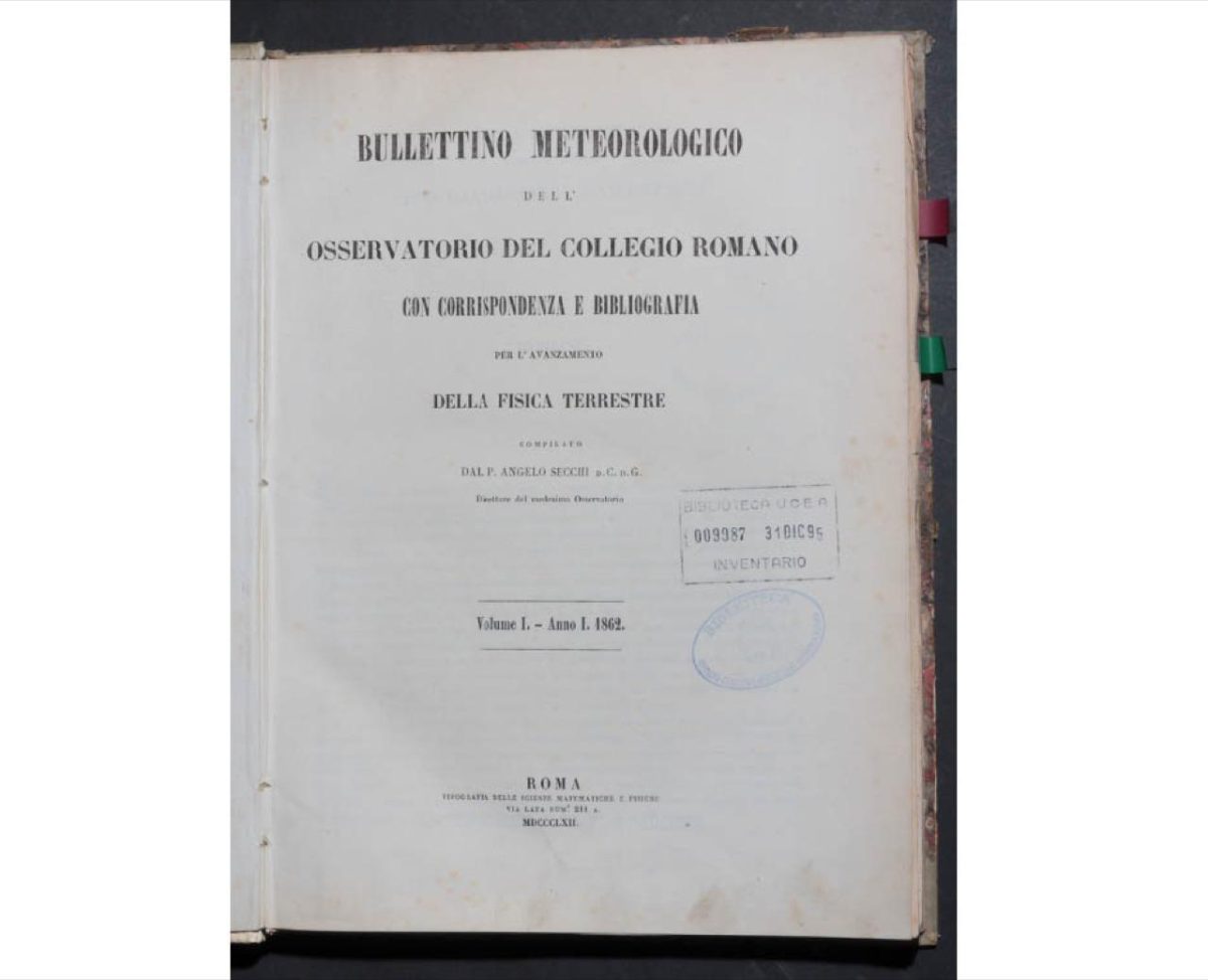 Galleria foto 'Angelo Secchi: era italiano il padre delle previsioni del tempo' - foto 6