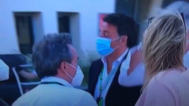 Gp del Bahrain, Renzi inquadrato nel paddock | video