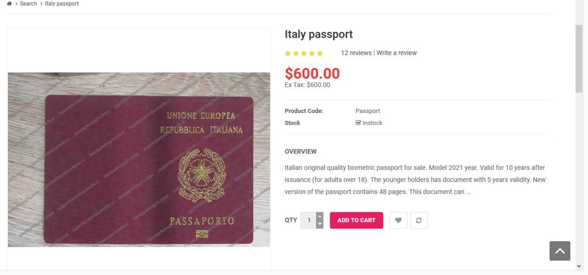Galleria foto 'Il mercato dei documenti falsi nella Dark Web (compreso il Passaporto Vaccinale)' - foto 3