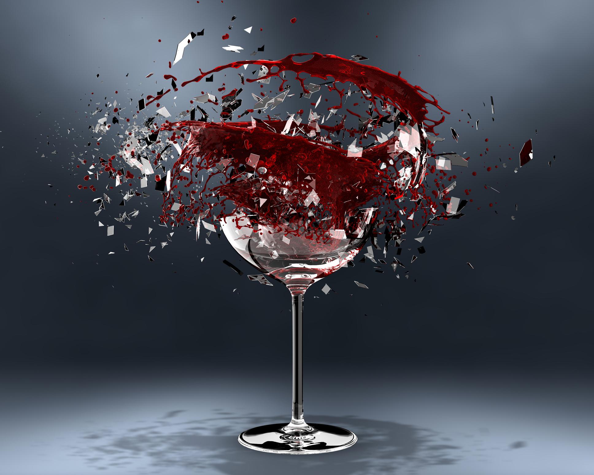 Vino al fondo della bottiglia