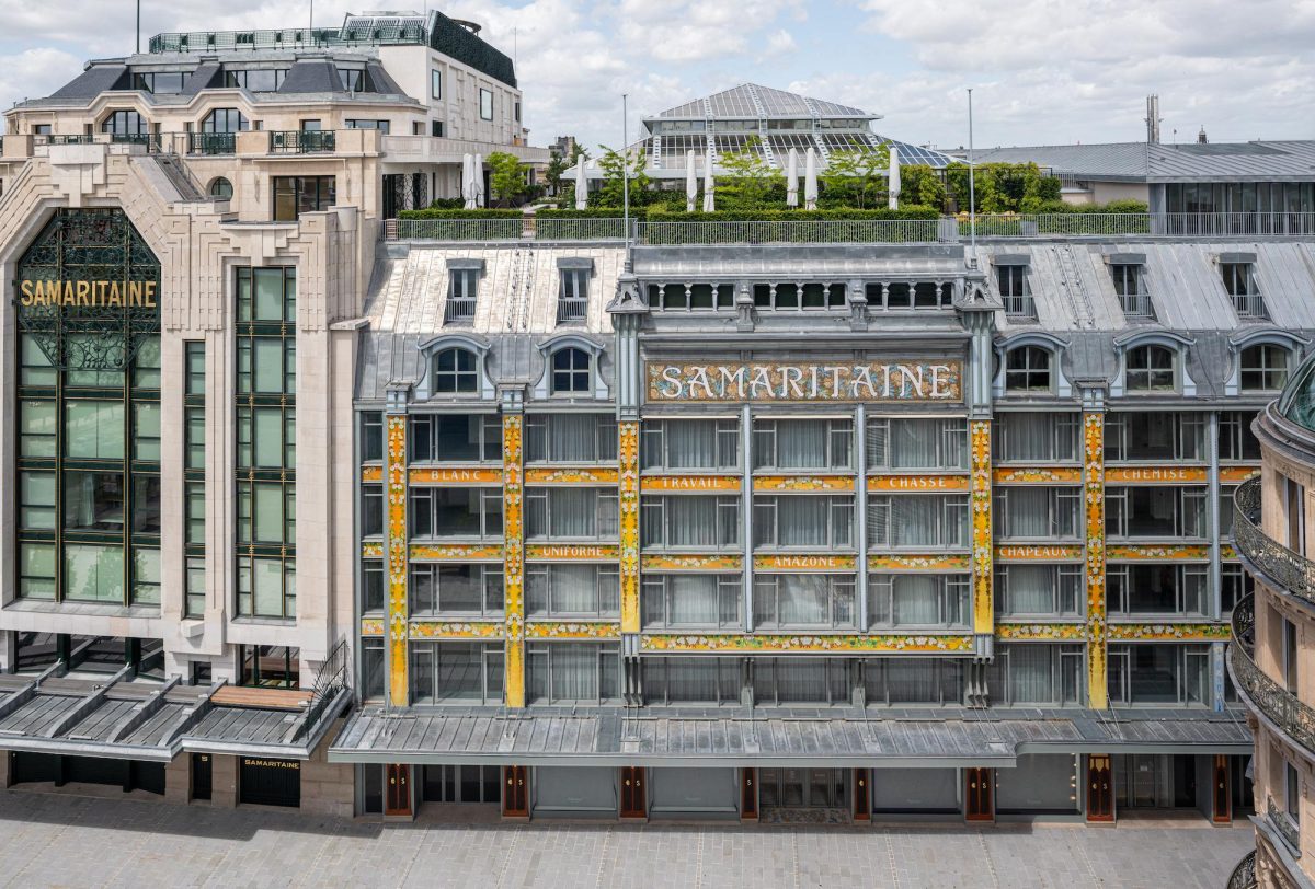 Dopo 17 anni riaprono i grandi magazzini Samaritaine di Parigi Dopo 17 anni riaprono i grandi magazzini Samaritaine di Parigi