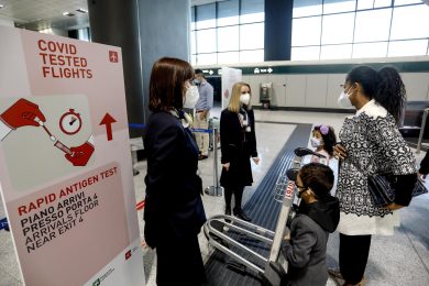 5 giorni di quarantena per chi arriva dalla Gran Bretagna