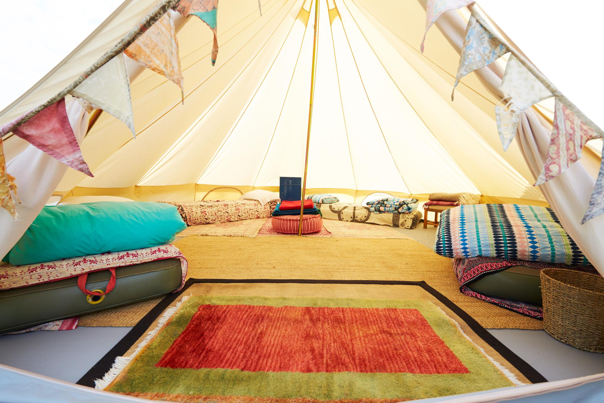 Glamping in tenda sì, ma a cinque stelle