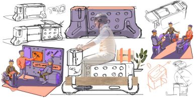 Il futuro della mobilità? Una panchina con le ruote