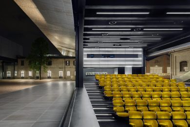 Cinema all’aperto alla Fondazione Prada