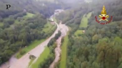 Maltempo, esonda il fiume Oglio | video
