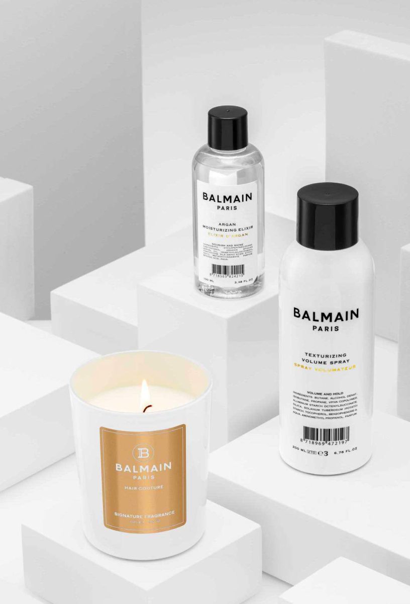 Balmain Paris Hair Couture, le novità per la cura, lo styling e il grooming di moda