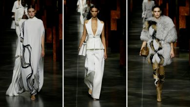 Fendi in pista con gli artisti e il glamour dello Studio54