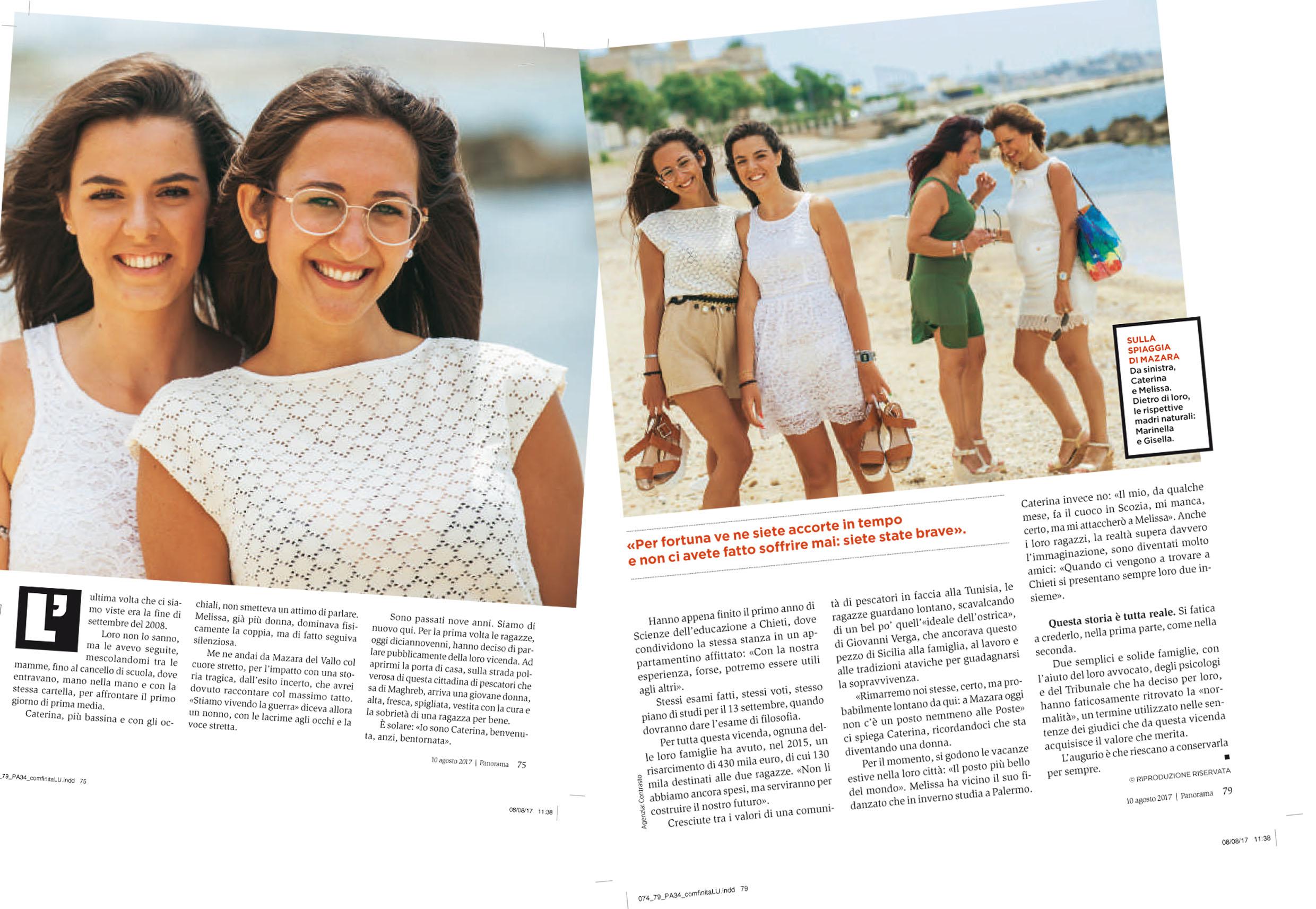 Sorelle scambiate nella culla: la storia scoperta da Panorama è una fiction Sorelle scambiate nella culla: la storia scoperta da Panorama è una fiction