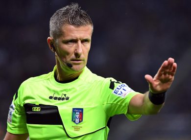 Orsato, fine dell’attesa: torna ad arbitrare l’Inter