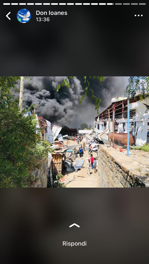 Tigray: le foto che confermano i bombardamenti di Macallè