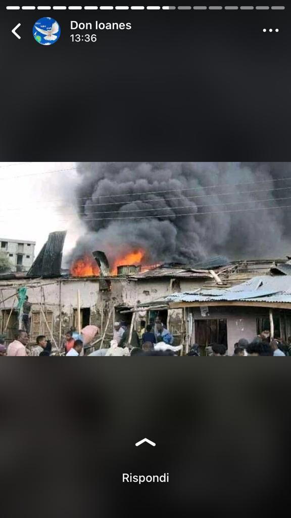 Tigray: le foto che confermano i bombardamenti di Macallè