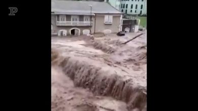 Alluvione a Savona, esonda il fiume Letimbro | video